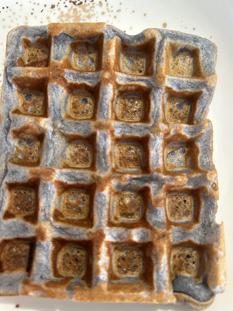 Recette Gaufre ube cuite seule