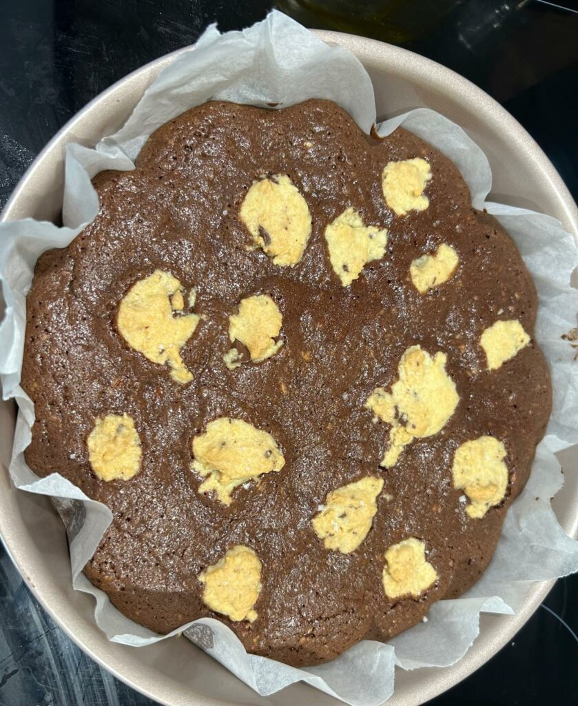 Brookie après cuisson